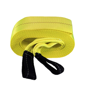 Sangle de remorquage robuste de 4 "x 30 ', super solide, renforcée, excellente pour le remorquage de Jeep, voitures, camions, bateaux, ferme. - Product Image 1