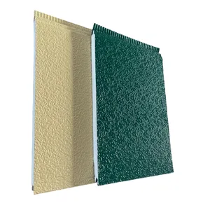 Low Cost pu polyurethane Sandwich Panels external wall insulation insulated decorative Wall Panel