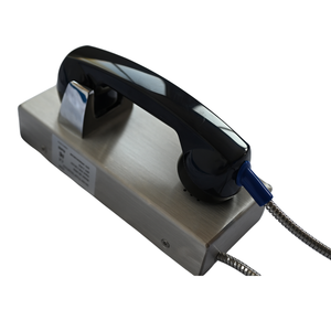 Durable Anti-Vandal Hospitality Voip Vandal prooof Handset Public Prison <span class=keywords><strong>Teléfono</strong></span> de acero inoxidable para Jail Street Airport Taxi - Product Image 5