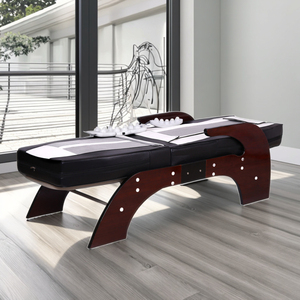 เตียงนวดสปาด้วยความร้อนโต๊ะลูกกลิ้งหยกไฟฟ้าแบบเกาหลีดีไซน์ทันสมัย - Product Image 1