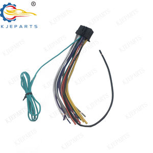 車の16ピンアダプターコードラジオレトロフィットホストパグハーネス自動車パイオニア用CDステレオ電源線 - Product Image 1