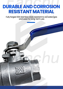 볼 밸브 단조강 고압 가스 밸브 부식 방지 - Product Image 6