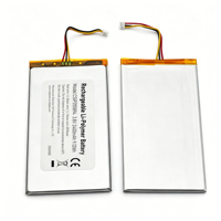 Batterie Li-Po polymère OEM ultra-mince haute tension 355894 3,8V 2400mAh à charge rapide