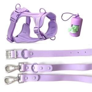 Pettorina per <span class=keywords><strong>Cani</strong></span> MiaPeta Senza Trazione, Regolabile, in Morbida Rete Imbottita con Guinzaglio in Gomma per <span class=keywords><strong>Cani</strong></span> Piccoli, Medi e Grandi - Product Image 2