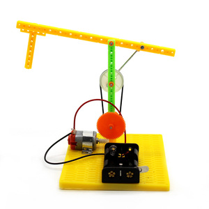 Kit de modelo de bomba de aceite de transmisión mecánica, juguete educativo de plástico para niños de 7 a 9 años, operación manual, geométrico - Product Image 2
