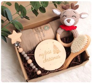 Nouveautés 2025 : <span class=keywords><strong>Coffret</strong></span> Cadeau Emmaillotage Bébé, Couverture de <span class=keywords><strong>Naissance</strong></span> en Mousseline Bambou Coton pour Nouveau-né - Product Image 2