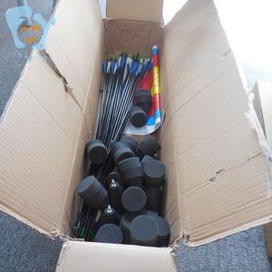 Flecha de seguridad inflable para adultos y niños, juego de <span class=keywords><strong>etiqueta</strong></span> de tiro con arco, punta de espuma de esponja, para interiores y exteriores - Product Image 6