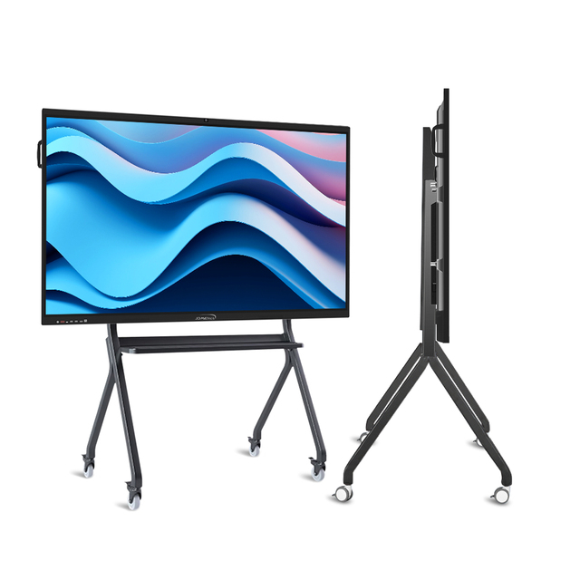 Interactive Whiteboard Android Windows 4K HD 4mm Tempered Glass Wall-mounted Infrared Smart TV Board 20-Touch Intel Core