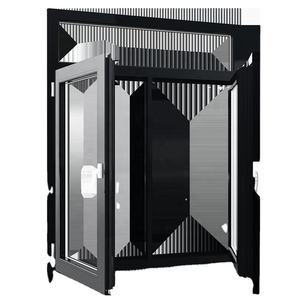 Glisser Zambie Aluminium Aluminium École En Acier Inoxydable Verre Garniture Bureau Intérieur Serrures Vis À Pouce Auto Ombre Ca Fenêtre Coulissante - Product Image 5