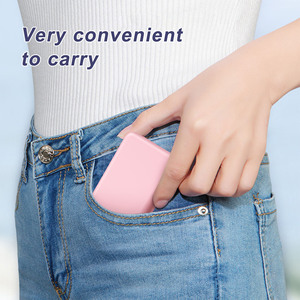 Luce LED borsa tascabile portatile pieghevole portatile piccolo <span class=keywords><strong>specchio</strong></span> per il <span class=keywords><strong>trucco</strong></span> Mini per il regalo promozionale - Product Image 5