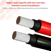 Cable solar 2,5mm 4mm 6mm Dc Cable Xlpo para panel solar Cable solar fotovoltaico