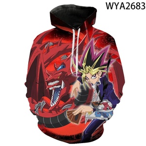 Juego Yu Gi Oh sudaderas con capucha 3D estampado mujeres/hombres Sudadera con capucha Streetwear Hip <span class=keywords><strong>Hop</strong></span> sudaderas pulóver niños con capucha ropa Unisex - Product Image 2