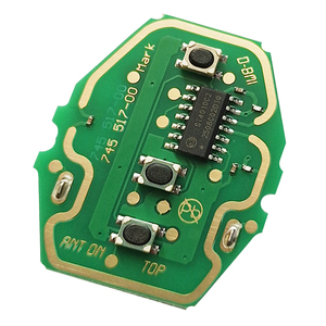 Carte de circuit imprimé de clé à distance de remplacement pour <span class=keywords><strong>BMW</strong></span> E38 E39 E46 X3 X5 Z3 Z4 Série 1/3/5/7 315/433Mhz 3 boutons sans <span class=keywords><strong>batterie</strong></span> - Product Image 3