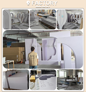 Carrito de Dulces para Bodas con Logotipo Personalizado JINDY, Barra de Bebidas de Café, Soporte para Pasteles para Decoración de Fiestas de Boda al Aire Libre - Product Image 6