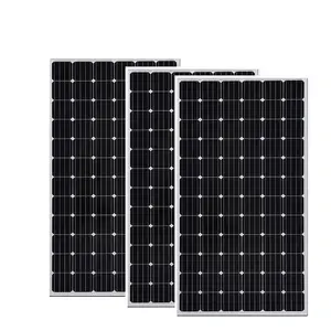 Sıcak satış GÜNEŞ PANELI 100w 150w 200w 250w siyah çerçeve yarım kesim güneş enerjisi panelleri 100w fiyat