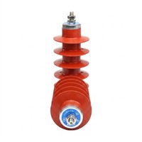Parafoudre à oxyde de zinc en polymère CHHP 15 kV HY5WR-15/40.5 pour système de distribution d'énergie haute tension