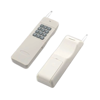 Modul penerima Relay 433Mhz nirkabel Universal, DC 12V 12 CH untuk pintu pemancar Lora garasi, pembelajaran gerbang kontrol jarak jauh