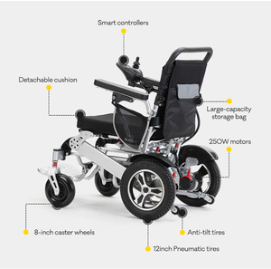 Silla de Ruedas Eléctrica Carga 150 kg Alemania - Product Image 1