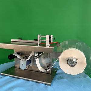 Machine d'étiquetage semi-automatique pour boîtes, machine d'étiquetage d'angle haute précision pour cartons à 90 degrés, codes QR et boîtes cosmétiques - Product Image 5