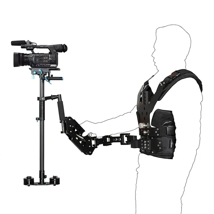 B200-c1 Dual Shock-absorbing Arm Vest Camera Support System Stabilizer For Dslr Dv Digital Video Cameras
