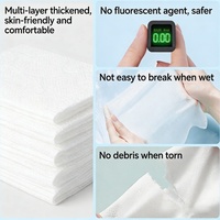 Papier toilette gaufré non fluorescent à dissolution rapide, grande capacité, doux pour la peau, directement de l'usine