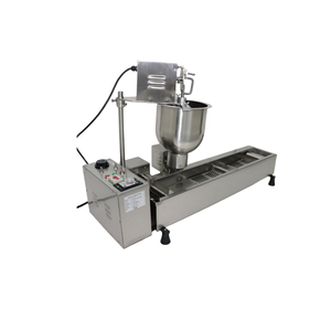 Yunqingtech Machine à beignets commerciale entièrement automatique à une rangée 110V 220V pour la fabrication de beignets ronds - Product Image 2