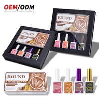 Kit de colle pour ongles en gel à presser, faible MOQ, marque privée, super adhésif, combo de vernis gel UV pour capsules d'ongles, vernis gel souple non toxique sans trempage