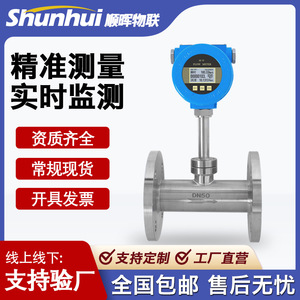 เครื่องวัดอัตราการไหลแบบเทอร์มอล DN50 สแตนเลส สำหรับอากาศอัด ออกซิเจน ก๊าซธรรมชาติ - Product Image 4