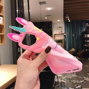 Prezzo di fabbrica rosa liquido sabbie mobili 3D <span class=keywords><strong>unicorno</strong></span> custodia in silicone per <span class=keywords><strong>iphone</strong></span> 13 13 pro 13 pro max - Product Image 6
