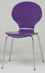 Nordic Bentwood <b>Dining</b> <b>Chair</b> Plywood Curved Back Metal Frame Modern Restaurant <b>Chair</b> - Product Image 3