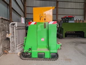 Volteador <span class=keywords><strong>de</strong></span> Compost Autopropulsado con Motor Eléctrico <span class=keywords><strong>y</strong></span> Motor Diésel para Hongo Comestible, que Convierte Establos Orgánicos en Compost - Product Image 3