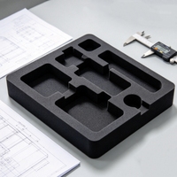 Insert de plateau en mousse EVA découpé sur mesure |   Plateau d'emballage en EVA écologique pour boîte à outils