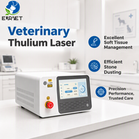 EURVET Équipement Médical Vétérinaire Laser Thulium pour Lithotripsie des Calculs chez les Animaux et Chirurgie des Tissus Mous en Clinique Vétérinaire (pour Chiens)
