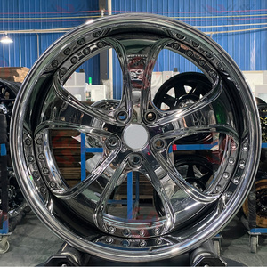 Jantes forgées en deux parties chromées personnalisées SJ High-End Works VS-KF 17 18 <span class=keywords><strong>19</strong></span> 20 21 22 pouces 5x120 5x114.3 pour Nissan BMW M3 M4 - Product Image 4