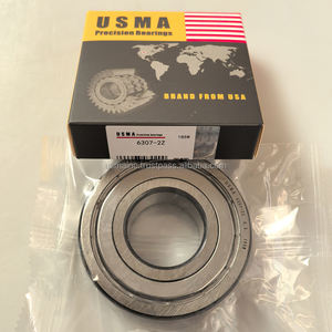 Roulement USMA 6301 2RS 6302 6303 6304 6305 6308 6309 ZZ 2RS 6322 6301 Roulements à billes à gorge profonde 6300 Roulement 6300 2RS - Product Image 5