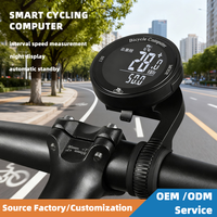 Compteur de vitesse et odomètre de vélo intelligent AFTFA à écran rond NFC étanche