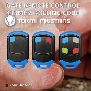 Télécommande de porte de garage automatique D2 D5 D10 A10 R3 R5 Vantage Vector 400 500 Vert-X 300, 433,92 MHz, code roulant, 4 boutons - Product Image 2