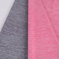 Tissu Interlock en Rayonne et Polyester 230 GSM 160 CM, Double Face, Extensible, Doux, Teint en Fil Cationique Recyclé, Idéal pour Chemises, Costumes et Robes