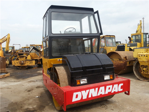 รถบดอัดสั่นสะเทือนแบบดรัมคู่ Dynapac CC211 รุ่นดั้งเดิมของสวีเดน ใช้สำหรับงานปูยางมะตอย บำรุงรักษาถนน ทางเท้า ฯลฯ - Product Image 4