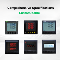 Analyseur de puissance triphasé intelligent Heyuan X96, compteur d'énergie avancé, précision de classe 0.5, 100-400V, 1-5A, affichage numérique