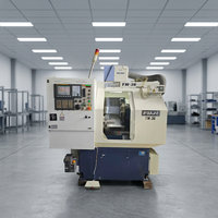 En stock, Tour CNC à rail incliné à structure multi-outils, Tour FUJI TN-36 d'occasion pour l'usinage de micro-composants automobiles