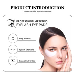 แผ่นเจลใต้ตาแบบใช้แล้วทิ้ง 50 ชิ้น สำหรับต่อขนตา ใช้ในงานเสริมความงาม - Product Image 3