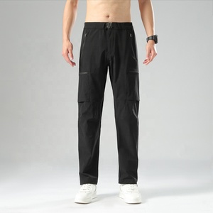 Pantalones Largos de Senderismo y <span class=keywords><strong>Trekking</strong></span> para Hombre, de Secado Rápido, Duraderos, con Cinturón Elástico, Estilo Cargo - Product Image 3