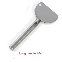 Rodillo en forma de llave para exprimir tubos metálicos de pasta de dientes y cosméticos con logotipo personalizado mediante grabado láser.