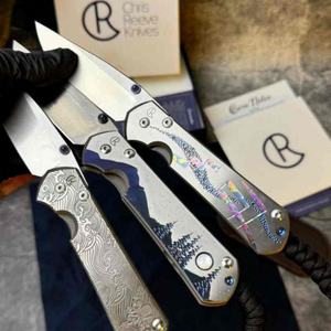 Cuchillo de Bolsillo Personalizable CR Sebenza Whisper, Calidad OEM, para Camping, 21.5cm, Mango de Aluminio, Acero Inoxidable Afilado como una Navaja - Product Image 4