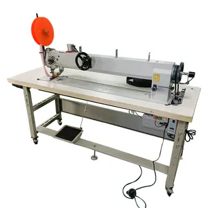 Fabricantes de produtos composto alimentação longo braço máquina de costura tufting