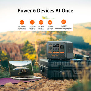 Sistema de Estación de Energía Portátil Bluetti <span class=keywords><strong>EB3A</strong></span>+PV120 con Panel Solar Monocristalino 500Wh para Camping y Productos de Energía Solar - Product Image 5