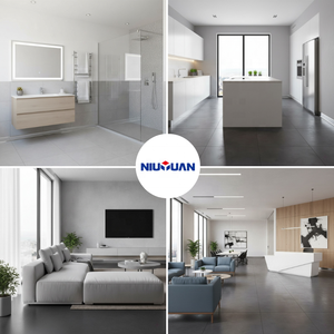 Nhà máy hàng đầu niuyuan tùy chỉnh nhôm gạch ốp chân tường TRIM - Product Image 5