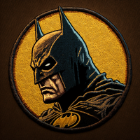 Patchs de chauve-souris lunatiques Midnight Goth Critters et appliques de pleine lune