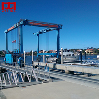 Grue mobile de levage de bateaux de 100, 150, 200 et 300 tonnes pour yachts, fournie par un fabricant chinois